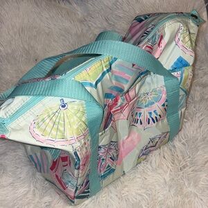 Teal Patterned Women's Cooler Bag by Thirty one
